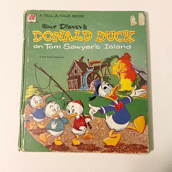 Vintage Lot of 4 Whitman Books Tell a Tale Sesame Street Donald Duck Winnie - Picture 12 of 16